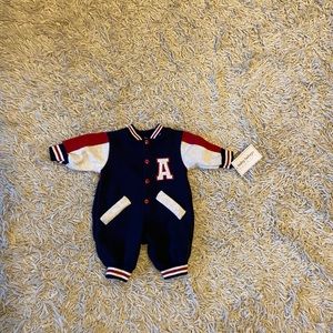 Baby Beluga new born “ A true born Champion “ 0/3 months one piece